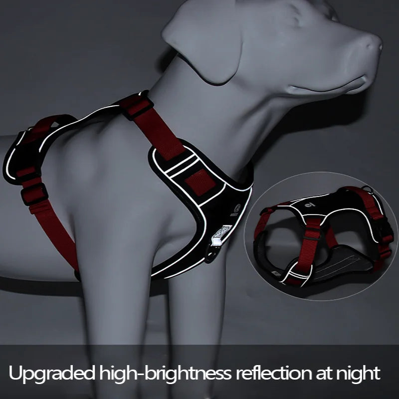 Dog Harness Reflective Midium Large Dogs