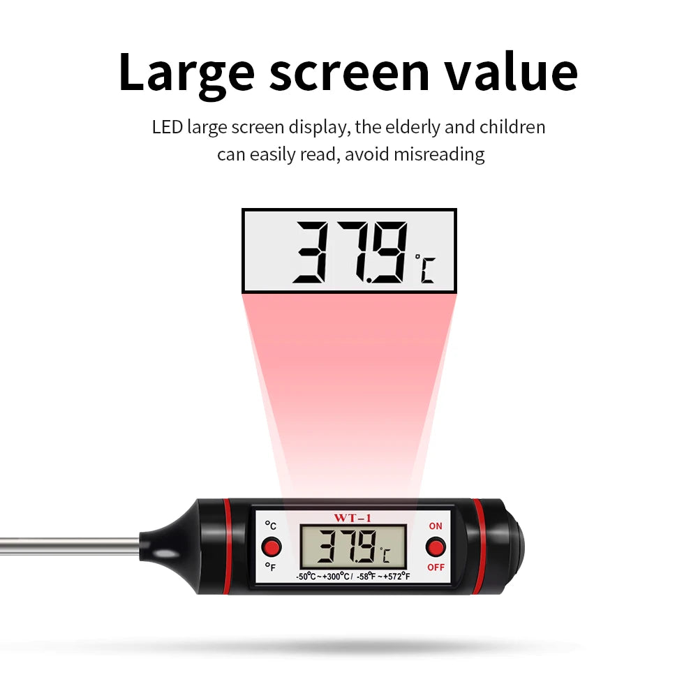 300℃ Digital Food Thermometer