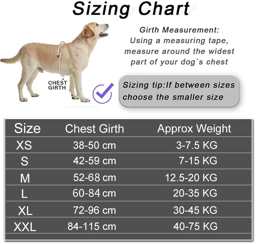 Dog Harness NO PULL Reflective Breathable