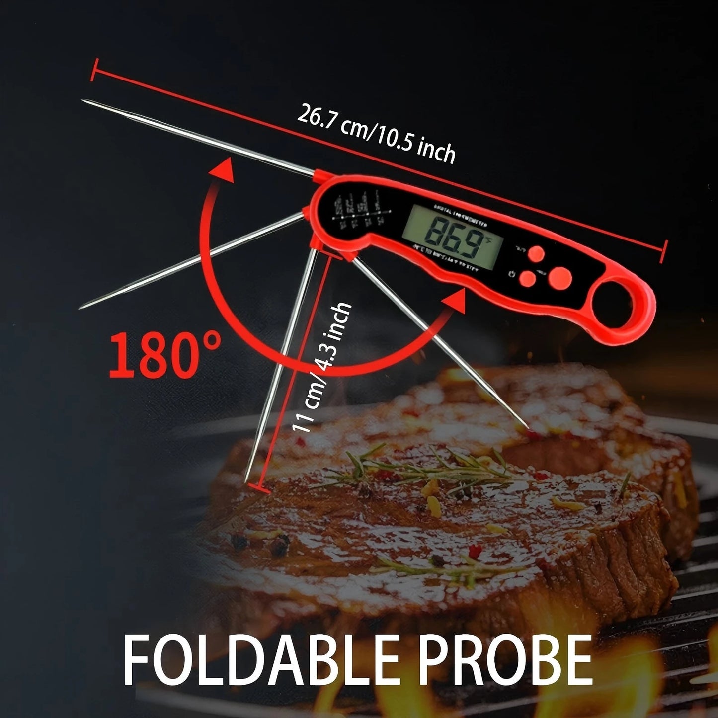 Quick Digital Food Thermometer Waterproof