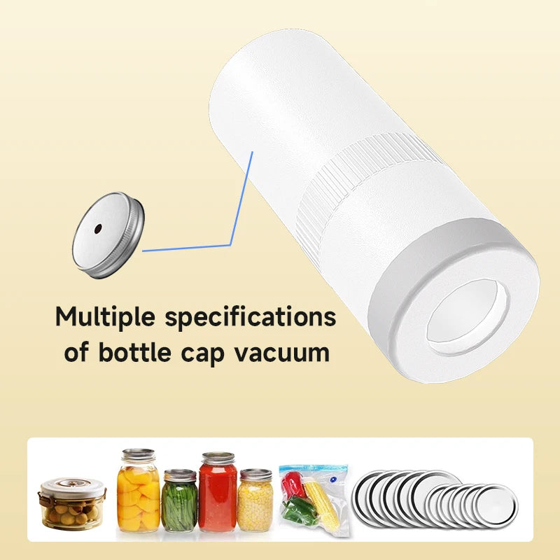 Wireless Kitchen Tools Handheld Food Bag Vaccum Sealer