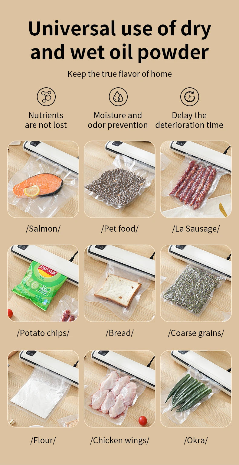 Best Dry Wet Food Vacuum Sealer