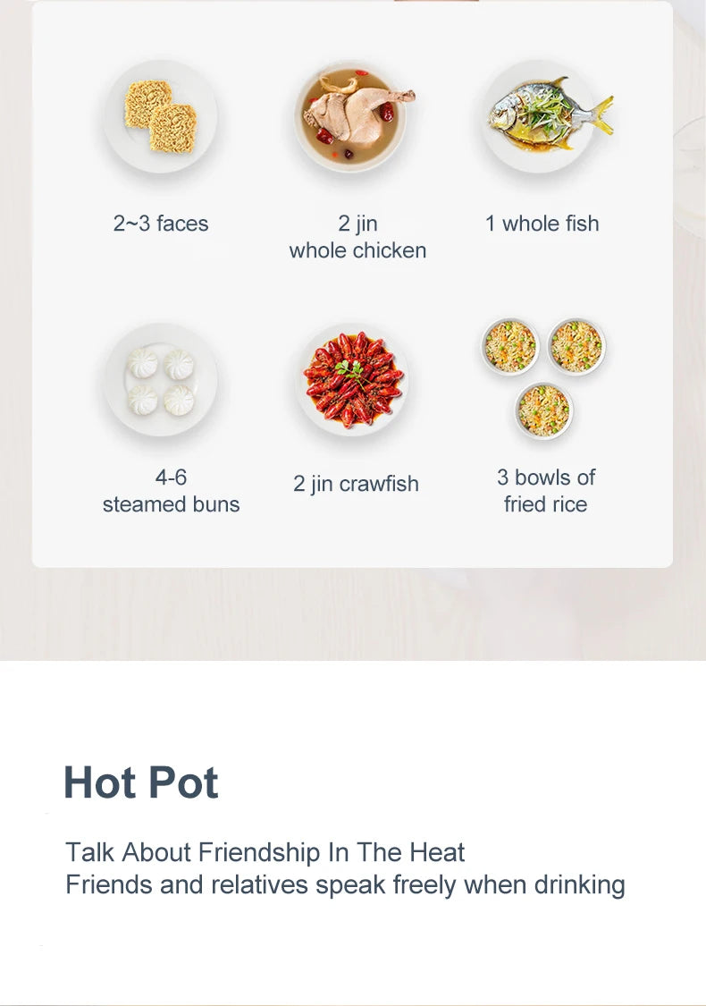 Electric Rice Cooker Multicooker
