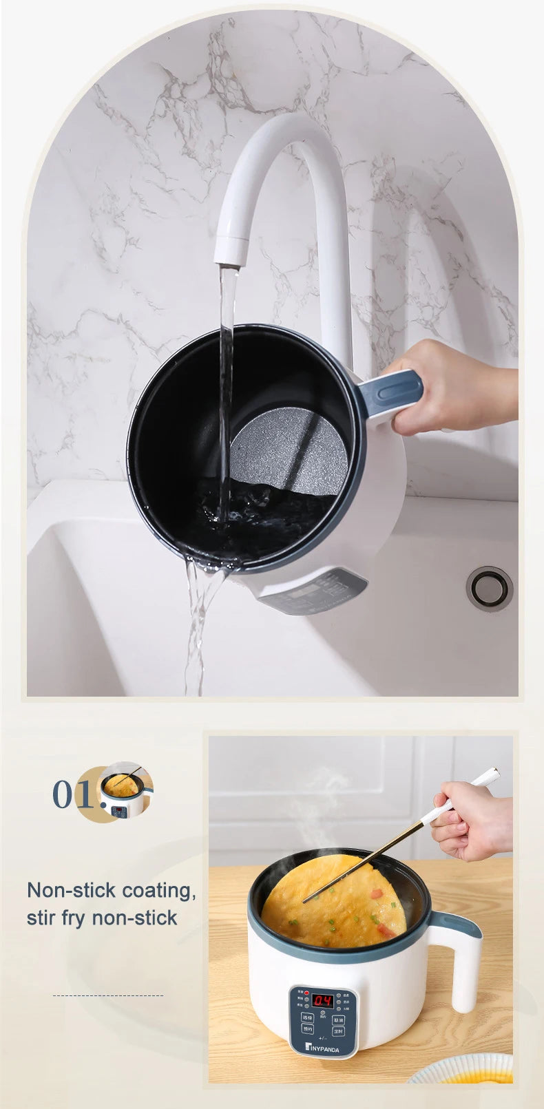 Electric Rice Cooker Multicooker