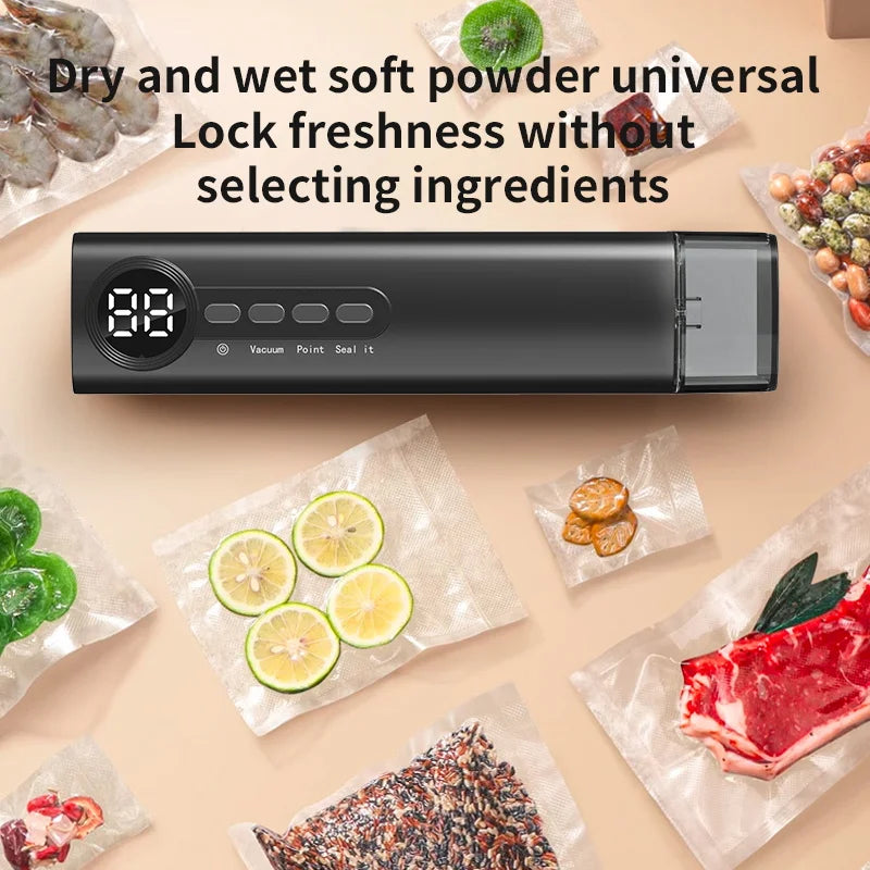 3 in 1 Eletric Vacuum Packer Small Sealing Machine For Sealing Degasser Home And Kitchen