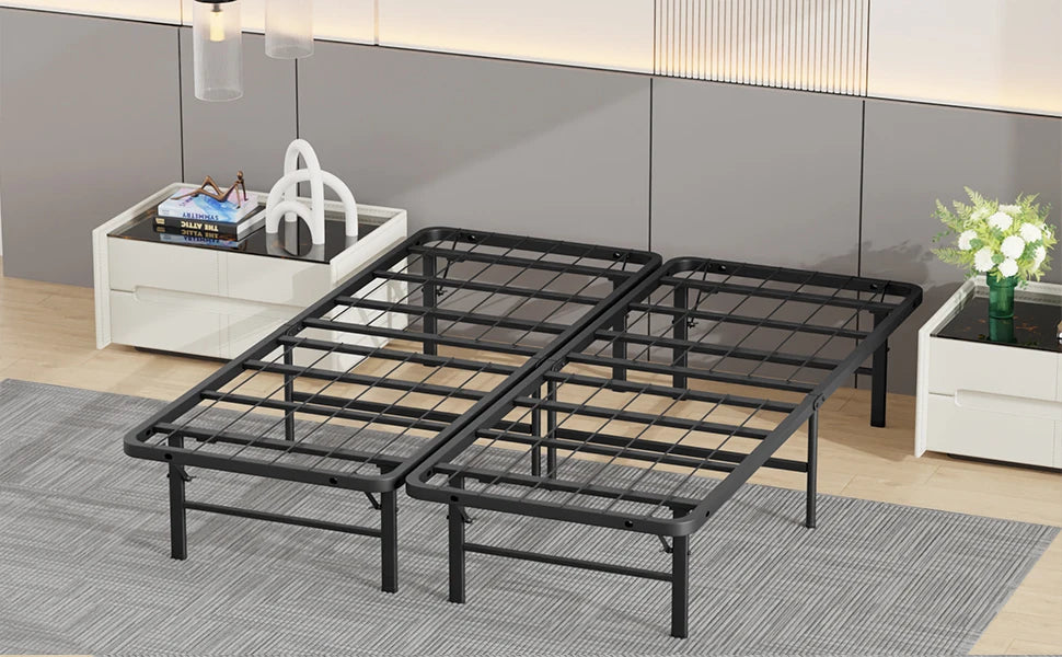 Queen Bed Frame Metal Platform Bed Frame
