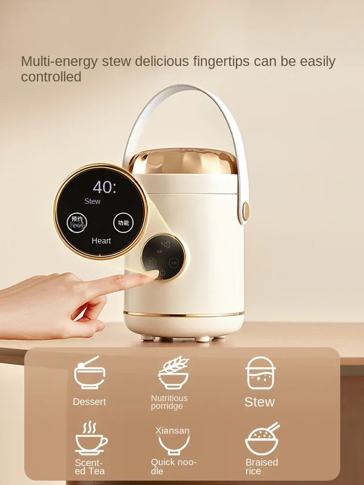 Electric Stewing Cup Automatic Cooking Pot