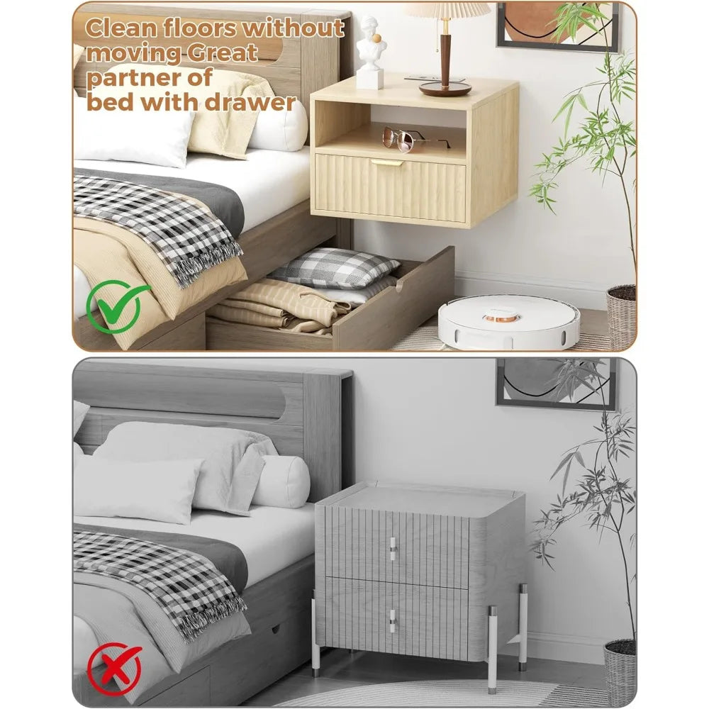 Floating Nightstand Set of 2