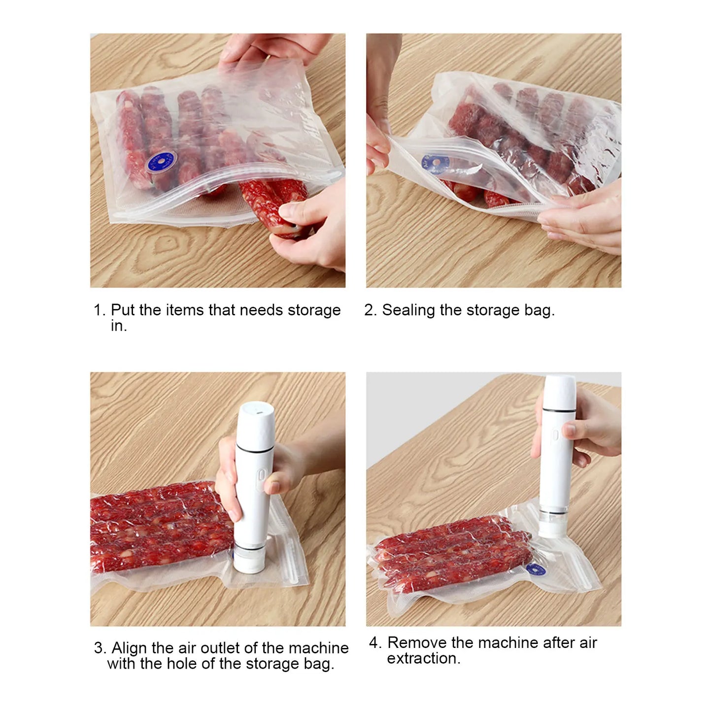 Air Pump Handheld Vacuum Sealer