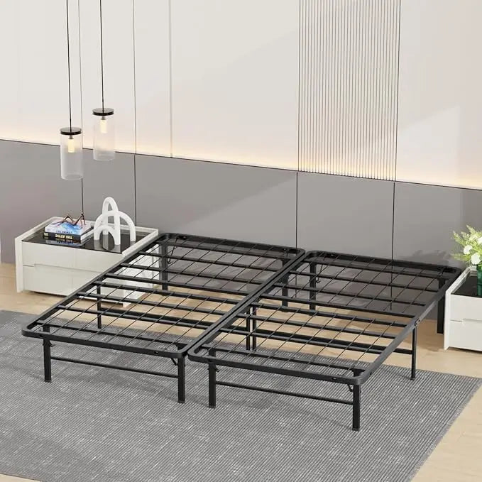 Queen Bed Frame Metal Platform Bed Frame