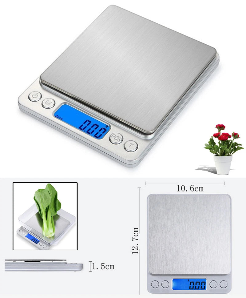 Kitchen Scale Jewelry Balance Gram