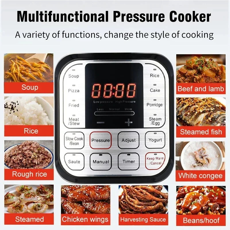 5L Multifunction Electric Pressure Cookers