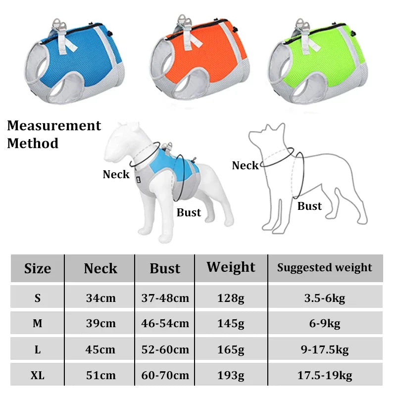 Dog Cooling Vest Dog Harness