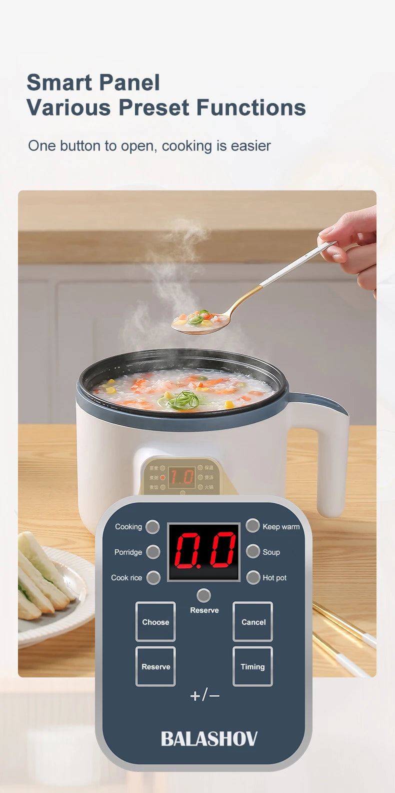 Rice cooker multi-function pot