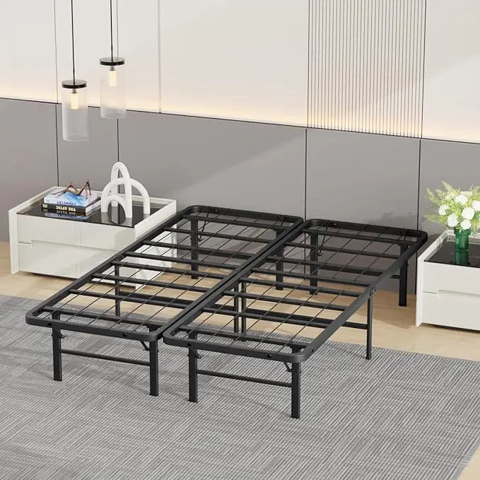 Queen Bed Frame Metal Platform Bed Frame
