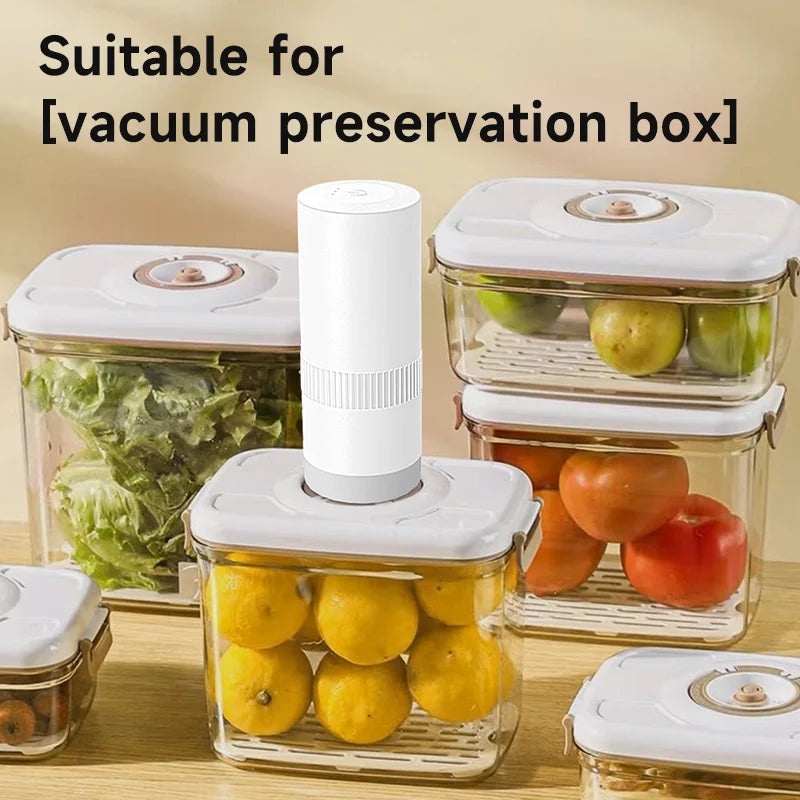Wireless Kitchen Tools Handheld Food Bag Vaccum Sealer