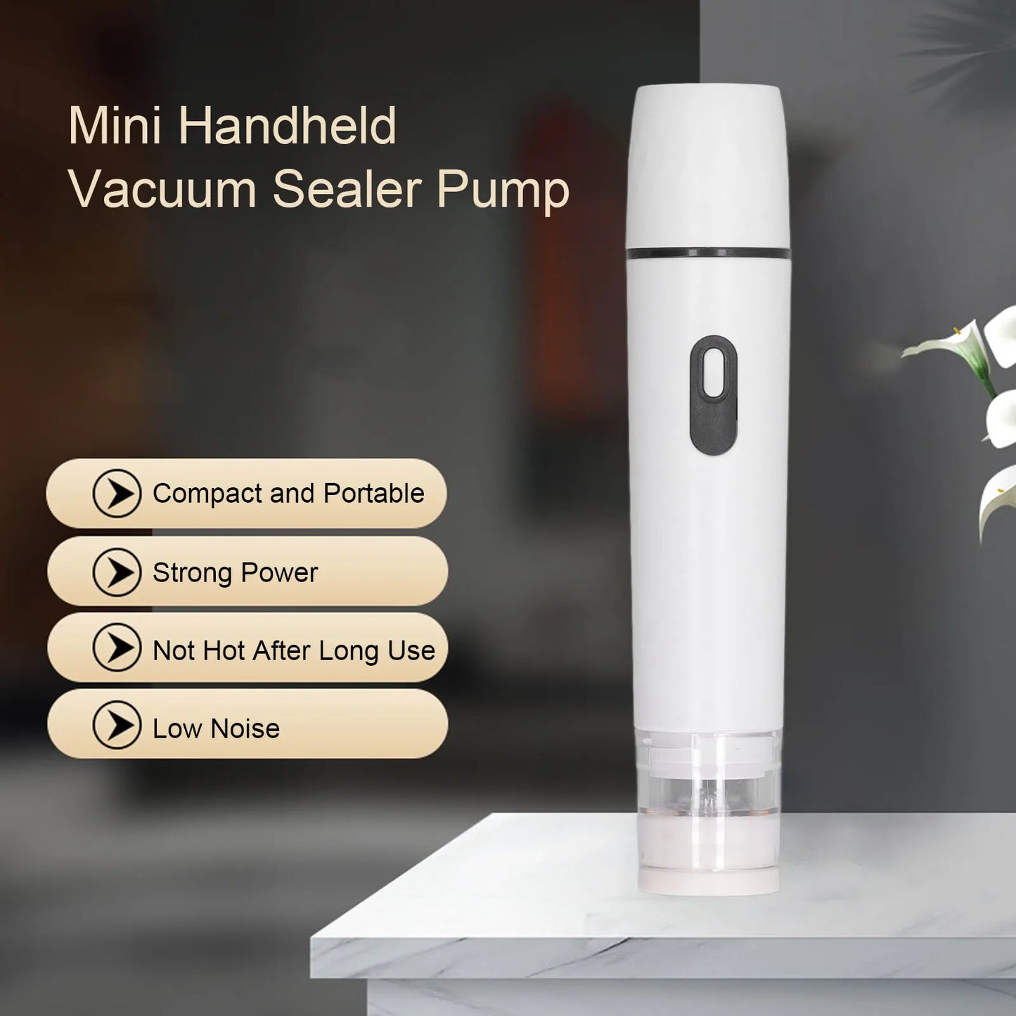 Air Pump Handheld Vacuum Sealer