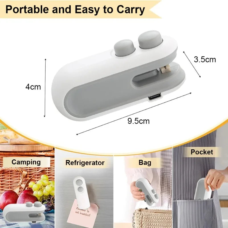 Vacuum Bag Sealing Machine and Food Packaging Heat Sealer For Home
