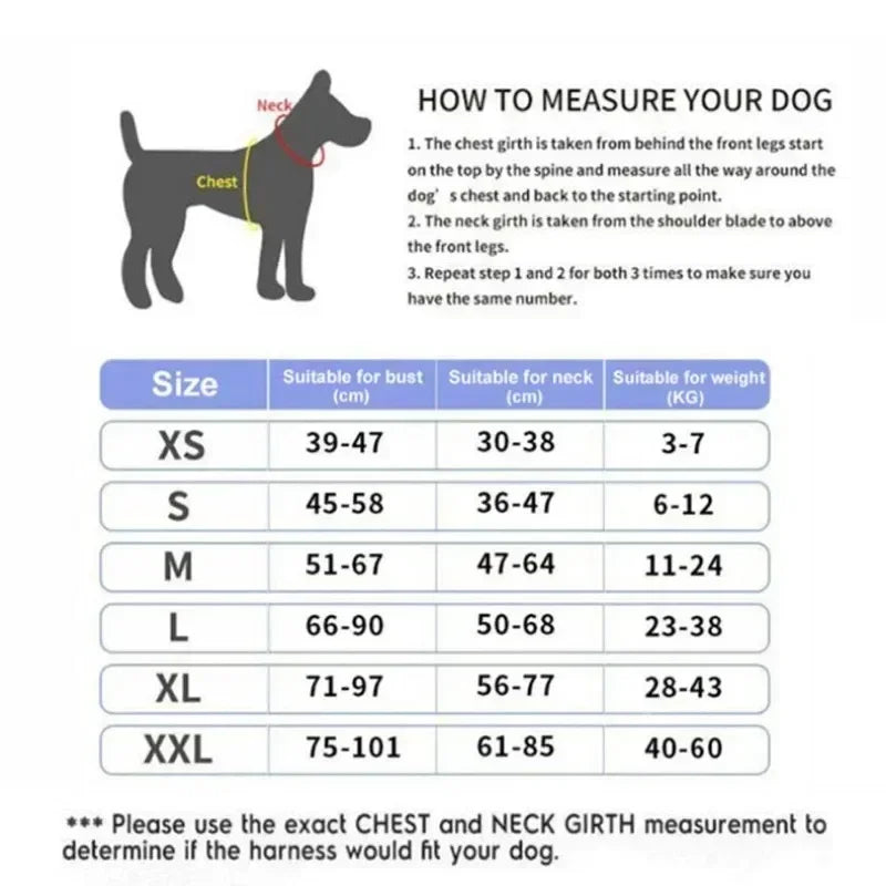Dog Harness NO PULL Reflective