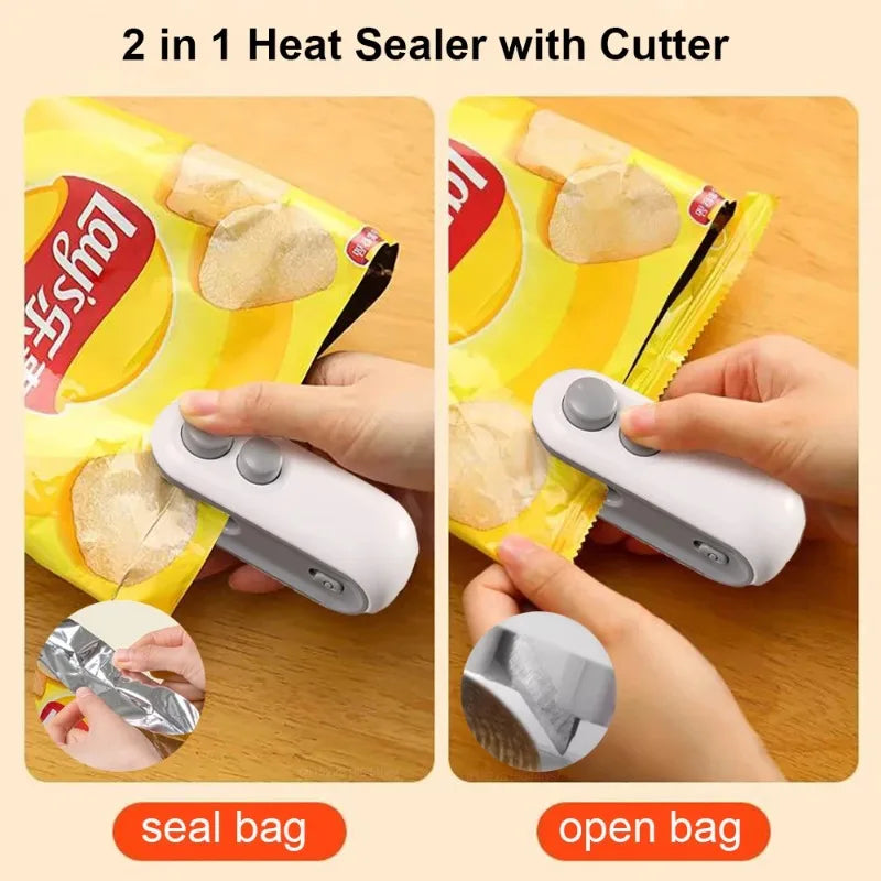 Vacuum Bag Sealing Machine and Food Packaging Heat Sealer For Home