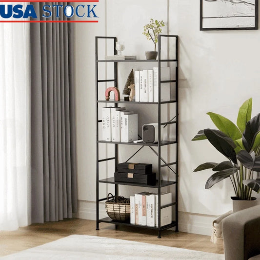 5 Tier Modern Bookshelf