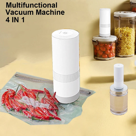Wireless Kitchen Tools Handheld Food Bag Vaccum Sealer