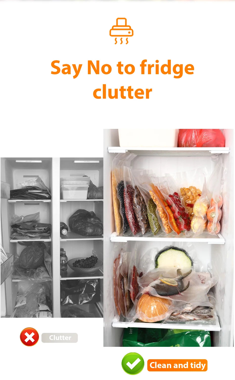 saengQ Vacuum Sealer Packaging Machine Food Vacuum Sealer