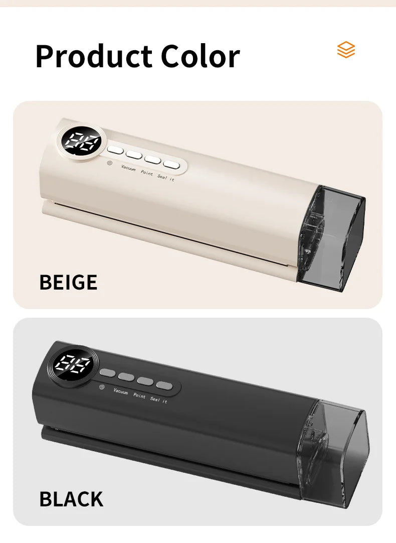 3 in 1 Eletric Vacuum Packer Small Sealing Machine For Sealing Degasser Home And Kitchen