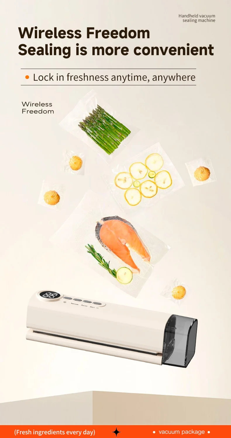 3 in 1 Eletric Vacuum Packer Small Sealing Machine For Sealing Degasser Home And Kitchen